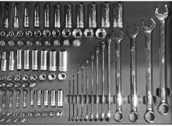 SP Tools Tálcás SP Tools "M" Dugókulcs+Imbusz+csillag-villás készlet88 db-os COLOS (SP00566)