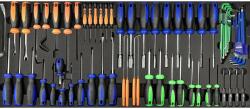 SP Tools Tálcás SP Tools "L" Csavarhúzó klt 67 db-os - SP Tools (SP00667)
