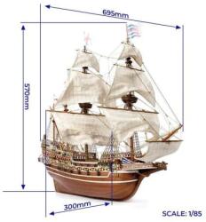 OCCRE HMS Revenge 1: 85 kit (KR-oc13004)