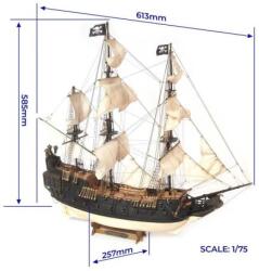 OCCRE Black Swan navă pirat 1: 75 kit (KR-oc12012)