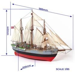 OCCRE Fram navă de cercetare 1: 85 kit (KR-oc12011)