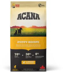 ACANA Puppy Recipe 17 kg + 3x jutalomfalat GRÁTISZ