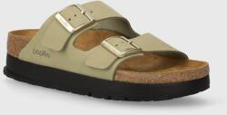 Birkenstock papuci din nubuc Arizona Platform Flex x Papillio PPYH-KLD0TI_81X (1026971)