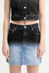 Moschino Jeans fustă din denim din bumbac PPYA-SDD0EJ_55J (0104.3719)