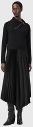 AllSaints rochie pulover cu amestec de lână PPY2-SUD05Z_99X (W193DD)