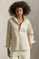 Ralph Lauren cămașă pentru femei din bumbac 9BYX-KDD036_01X (211910743)