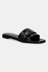 Tory Burch șlapi de piele Romy Slide PPY2-KLD0HL_99X (181993.006)