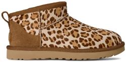 UGG cizme de zăpadă din piele întoarsă W Classic Ultra Mini Plains PPY2-OBD15K_80X (1178110.FDJ)