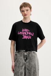 Karl Lagerfeld Jeans tricou din bumbac PPY2-TSD0C3_99X (B1W17054)