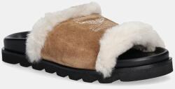 Zadig&Voltaire papuci din piele Teddy 9BYA-KLD03R_88X