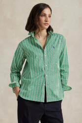 Ralph Lauren cămașă pentru femei din bumbac 9BYX-KDD036_70X (211910743)