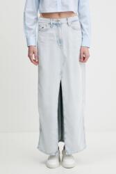 Tommy Jeans fustă jeans 9BYA-SDD01N_50J (DW0DW21069)
