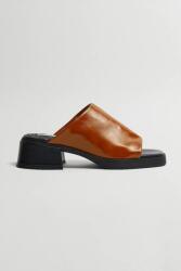 Miista șlapi de piele Zooey PPY2-KLD11O_82X (E8.4141)