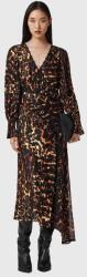 AllSaints rochie din mătase PPY2-SUD061_88X (W102DD)