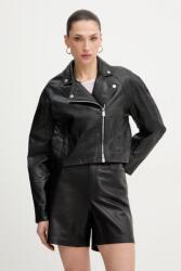 Pinko geacă de piele PPY2-KUD07E_99X (106229.A31Y)