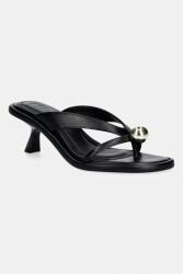 Souliers Martinez șlapi de piele ESTELA PPY2-OBD2UW_99X (ESTELA.BLACK)