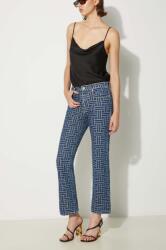 Kenzo jeansi Bara Cropped Fit Jeans 9BYH-SJD0FU_55X (FE62DP2296J3.DS)