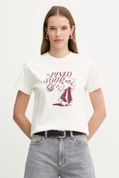 Pinko tricou din bumbac PPY2-TSD0C0_01X (105050.A33O)