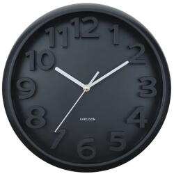 Karlsson ceas de perete Elevated Classic 33, 5 cm 99KK-ZEU072_99X (KA6052BK)
