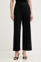 BOSS pantaloni wide leg pentru femei din bumbac cu elastan Tulotta PPY2-SPD02U_99X (50551913)