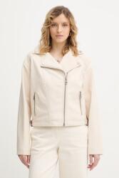Guess Stand Studio geacă biker de piele Romy PPY2-KUD04D_08X (W6RL09.WH1X0)