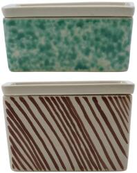 House Doctor set recipiente de depozitare cu capace HDDiva 12, 5 x 9 x 6 / 12, 5 x 9 x 8 cm. 2-pack 99KK-ZSU0FA_MLC (267600024)
