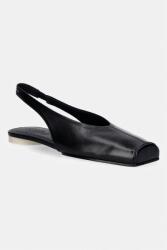 MM6 Maison Margiela balerini de piele PPY2-OBD2K4_99X (S59WX0079.P3628.T8013)