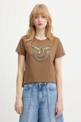 Pinko tricou din bumbac PPY2-TSD0BO_89X (100535.A33F)