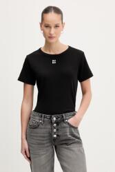 HUGO tricou pentru femei, cu bumbac Deloris PPYH-TSD0TU_99X (50512002)