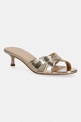 MICHAEL Michael Kors șlapi de piele Cassidy Kitten Sandal PPY2-KLD0UK_10Y (40S6CSMS1M.740)