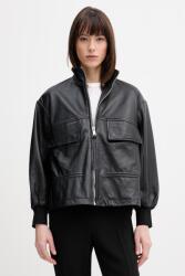 AllSaints geacă bomber de piele FLOR PPY2-KUD0GU_99X (W042LE)