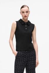 Karl Lagerfeld tricou din amestec de lână 9BYA-TSD13G_99X (A4W17038)