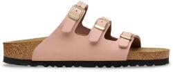 Birkenstock papuci cu toc plat pentru femei, din nubuc Florida PPY2-KLD053_03X