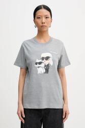 Karl Lagerfeld tricou din bumbac IKON 99KK-TSD12L_09X (A3W17077)