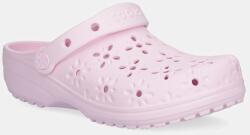 Crocs papuci Classic Floral Cut Out Clog PPYA-KLD0NC_03X