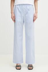 Fiorucci pantaloni de bumbac Striped Logo PPYA-SPD1F9_50X (U02SPBPA299CO01BL02)