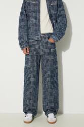 KENZO jeansi Cargo Monkey Fit Jeans Weave 9BYH-SJM08I_55X (FE65DP4086J2.DD)