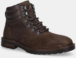 Tommy Hilfiger pantofi din nubuc CLEATED HILFIGER WRM HOOK BOOT 9BYA-OBM05J_88X (FM0FM05699)