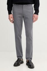 HUGO BOSS pantaloni slim fit pentru bărbați cu bumbac H-Kaiton1 PPY2-SPM01D_90X (50553813)