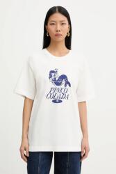 Pinko tricou din bumbac PPY2-TSD0BW_01X (105526.A33N)