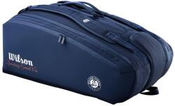 Wilson Roland Garros 2026 Super Tour Session de Soirée 15PK Navy/Clay Táska teniszütőhöz