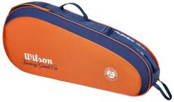 Wilson Roland Garros 2026 Team 3PK Racket Bag Clay/Navy Táska teniszütőhöz