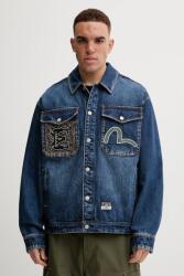 Evisu geacă din denim Sheridan Daicock Printed 9BYH-KUM1MM_59X (2EAHTM4SJ1015)