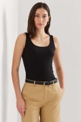 Lauren Ralph Lauren top femei cu bumbac PPYX-TSD07K_99X (200704777)