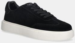 Guess sneakers din piele intoarsă PLAZA PPY2-OBM073_99X (FMFPLA.SUE12.BLACK)