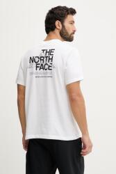 The North Face tricou MOUNTAIN PPY2-TSM15L_00X (NF0A8GUZFN41)