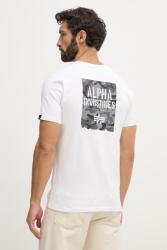 Alpha Industries tricou din bumbac Camo Print PPY2-TSM0OU_00X (266523)