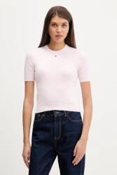 Tommy Hilfiger pulover cu mânecă scurtă pentru femei din bumbac PPYA-SWD013_03X (DW0DW19336)