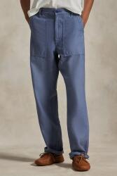 Ralph Lauren pantaloni straight de femei din bumbac PPY2-SPD06E_55X (211978634)