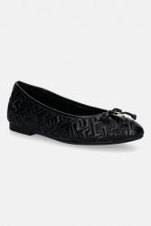 Tommy Hilfiger balerini de piele TH QUILTED BALLERINA PPY2-OBD00I_99X (FW0FW09264)